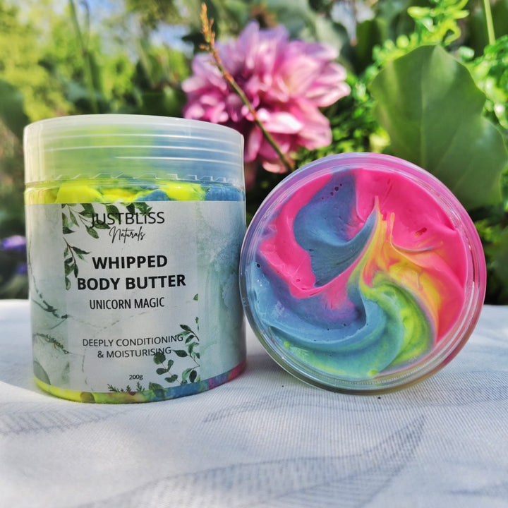 Whipped Body Butter – Luxurious Natural Moisturizer (200g, Various Scents)