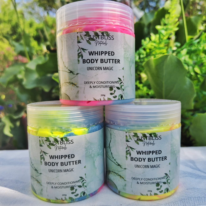 Whipped Body Butter – Luxurious Natural Moisturizer (200g, Various Scents)