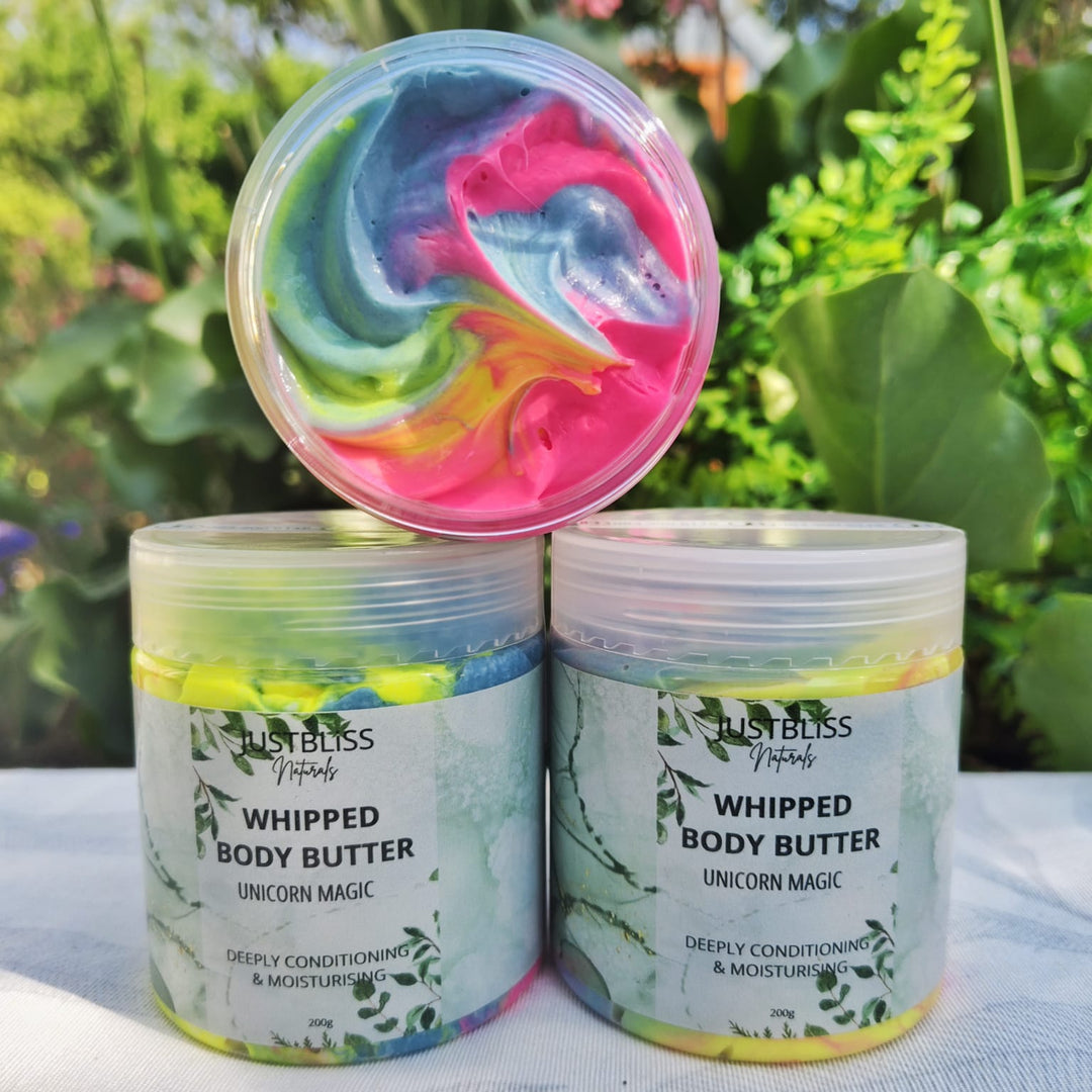 Whipped Body Butter – Luxurious Natural Moisturizer (200g, Various Scents)