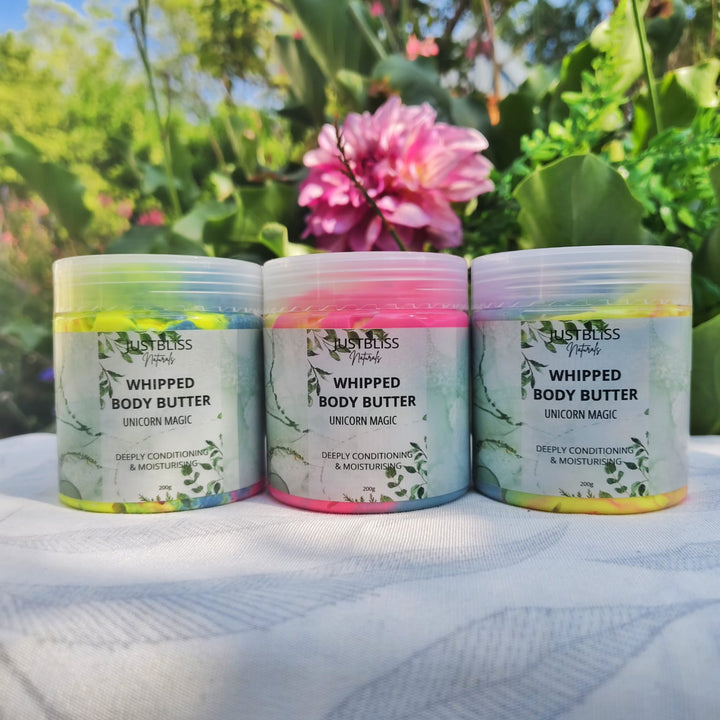 Whipped Body Butter – Luxurious Natural Moisturizer (200g, Various Scents)