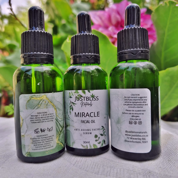 Miracle Facial Oil – Prickly Pear & Frankincense for Balanced Skin