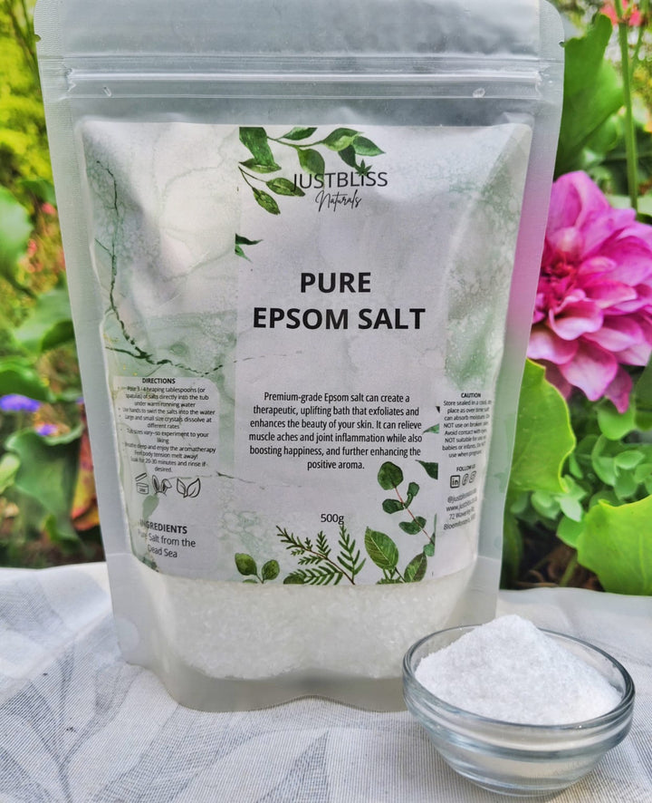 Pure Epsom Salt – Natural Relaxation & Muscle Soak