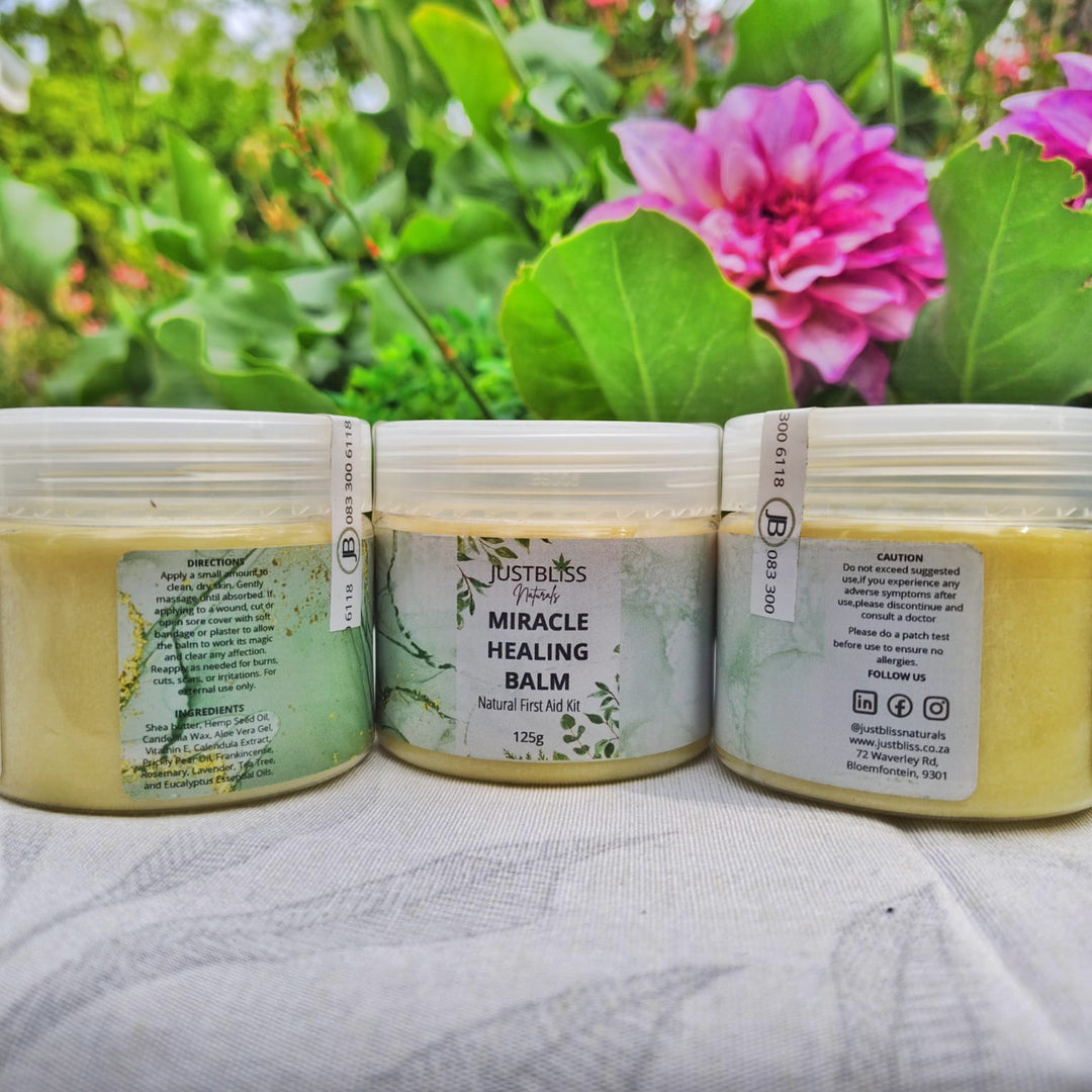 Healing Miracle Balm – Natural Relief for Burns, Cuts & Irritated Skin