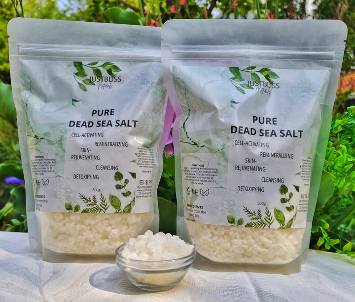 Pure Dead Sea Bath Salt – Mineral-Rich Relaxation by JUSTBLiSS