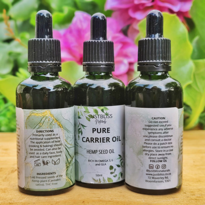 Hemp Seed Oil – Cold-Pressed, Nutrient-Rich & Eco-Friendly Carrier