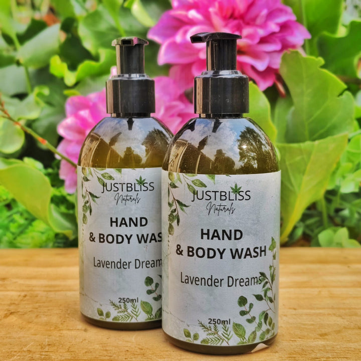 Silky Hand & Body Wash – Moisturizing Clean, Natural Scents