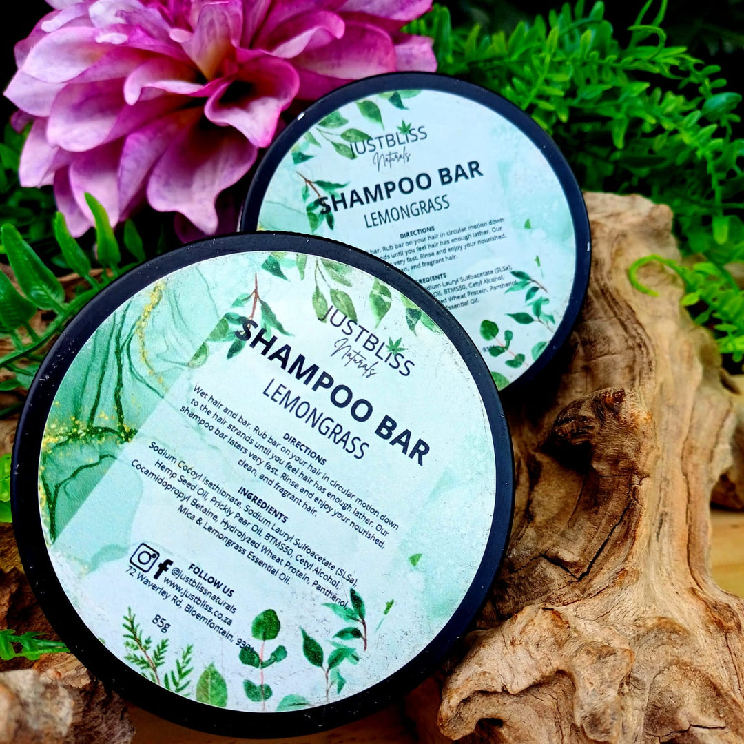 Eco-Friendly Shampoo Bar in Tin – Plant-Based, Travel Ready
