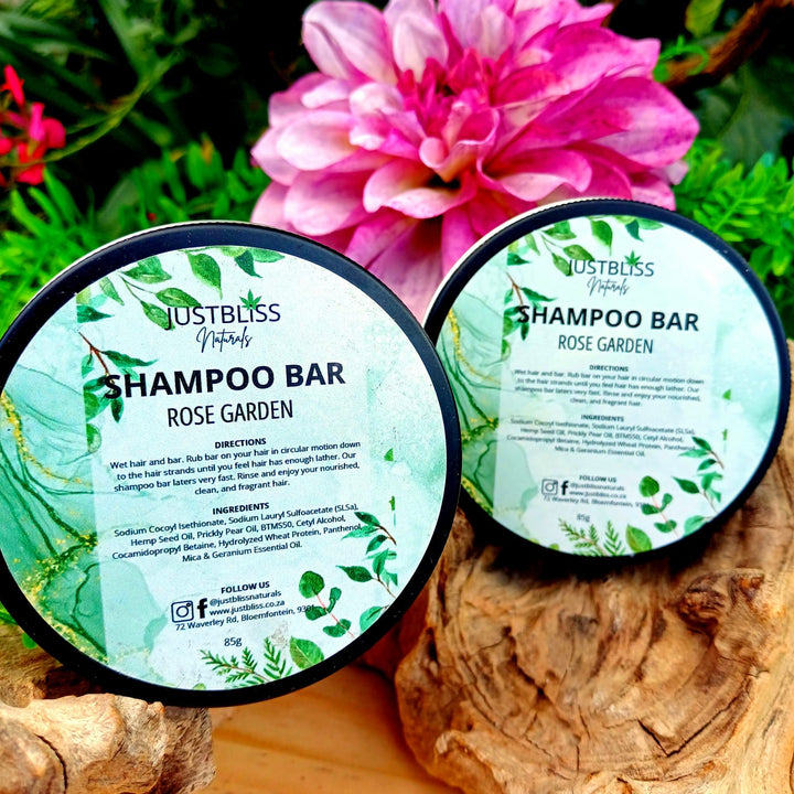 Eco-Friendly Shampoo Bar in Tin – Plant-Based, Travel Ready
