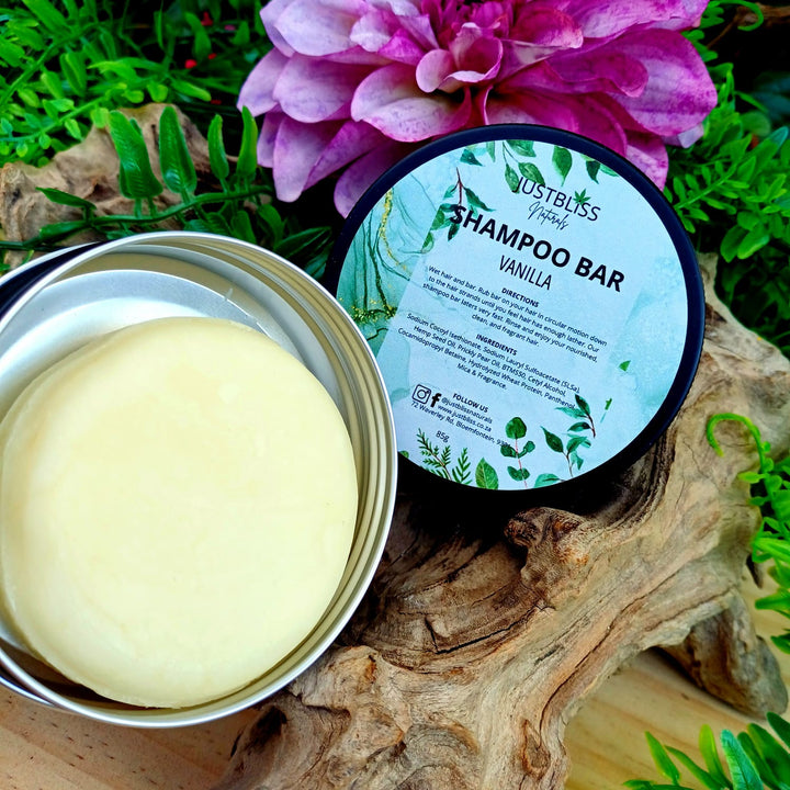 Eco-Friendly Shampoo Bar in Tin – Plant-Based, Travel Ready