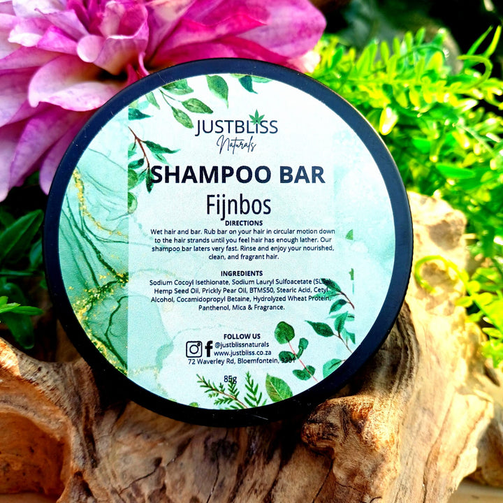 Eco-Friendly Shampoo Bar in Tin – Plant-Based, Travel Ready