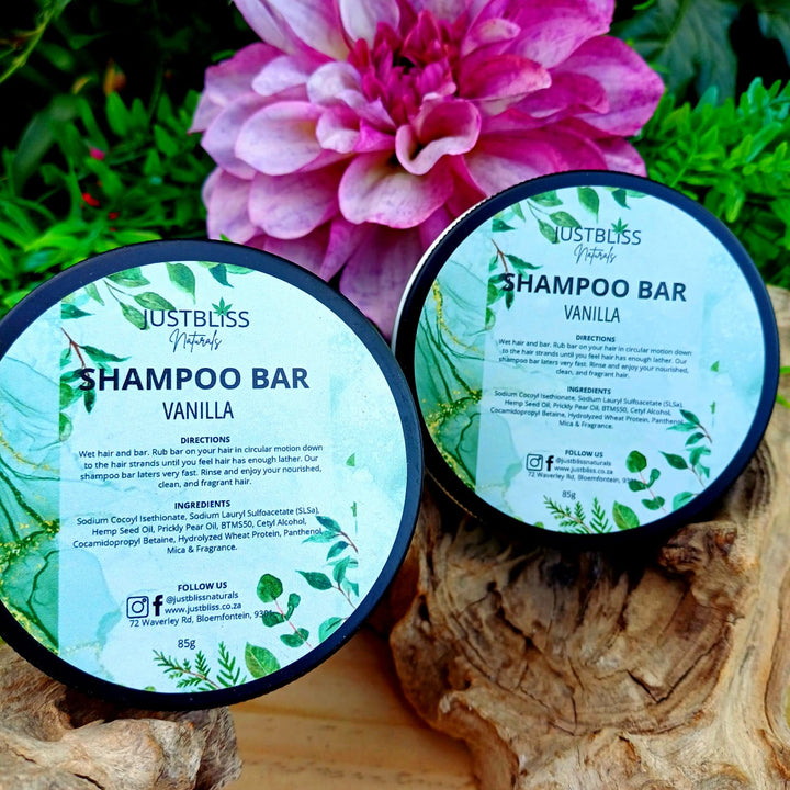 Eco-Friendly Shampoo Bar in Tin – Plant-Based, Travel Ready
