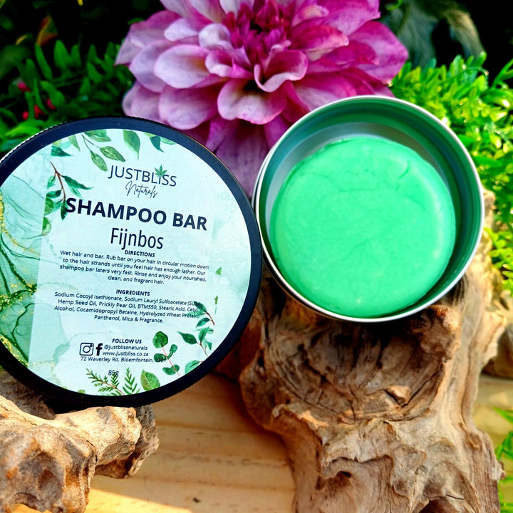 Eco-Friendly Shampoo Bar in Tin – Plant-Based, Travel Ready