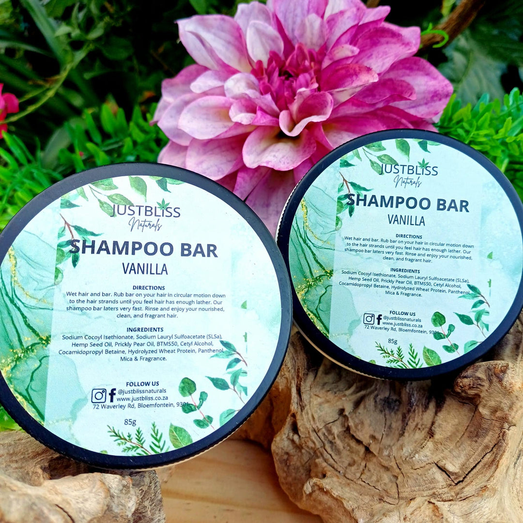 Eco-Friendly Shampoo Bar in Tin – Plant-Based, Travel Ready