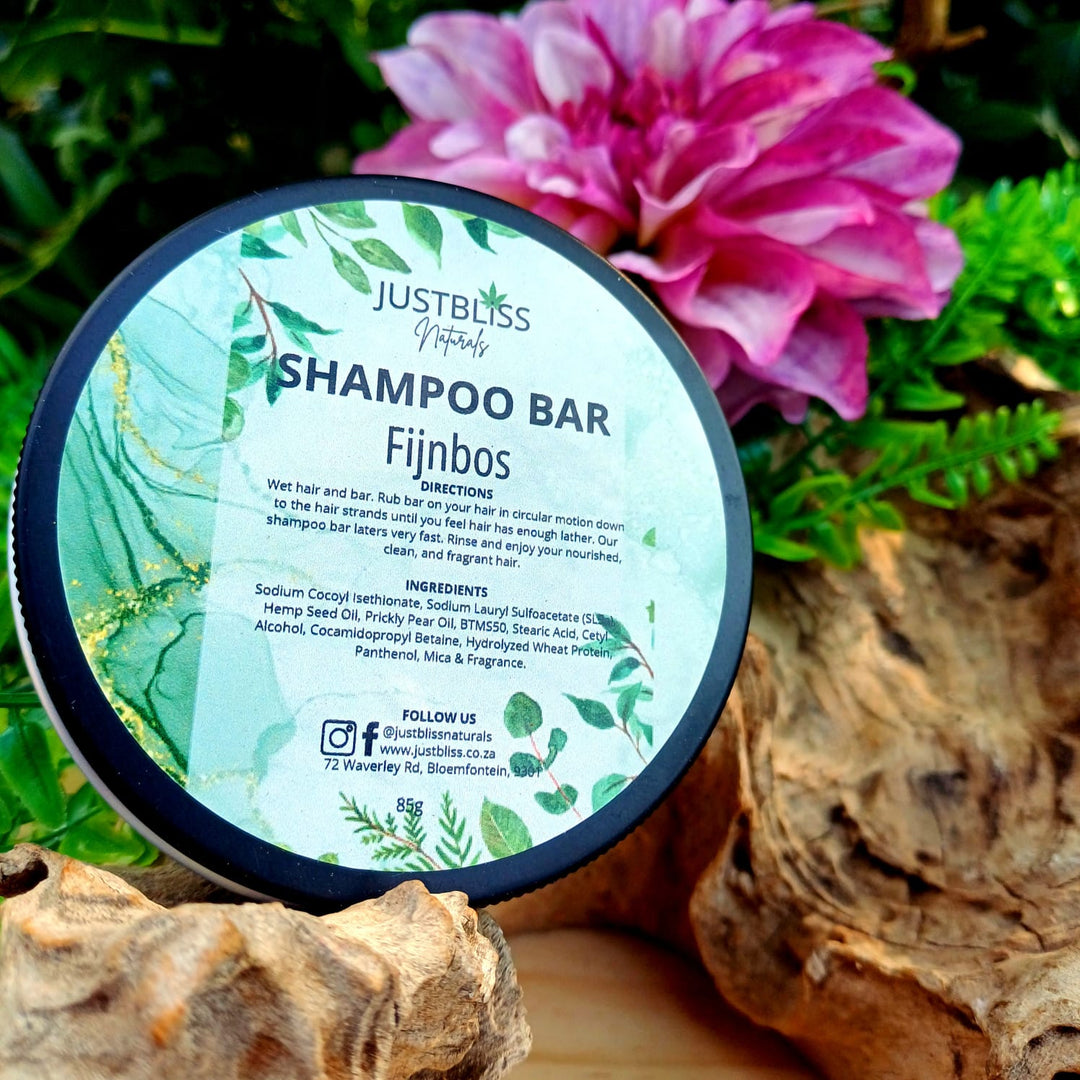 Eco-Friendly Shampoo Bar in Tin – Plant-Based, Travel Ready