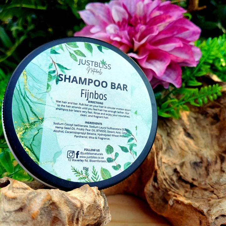 Eco-Friendly Shampoo Bar in Tin – Plant-Based, Travel Ready