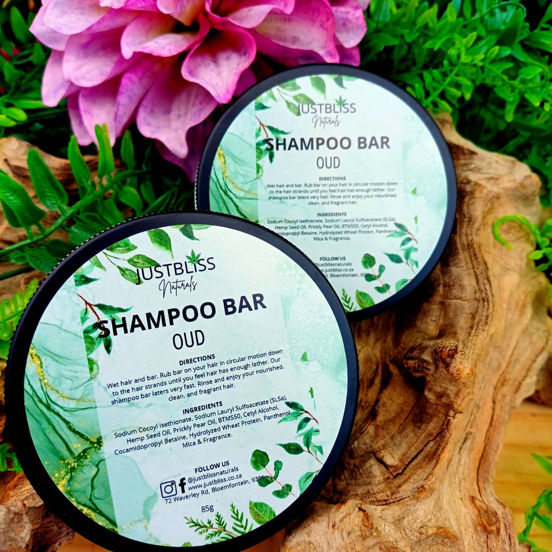 Eco-Friendly Shampoo Bar in Tin – Plant-Based, Travel Ready