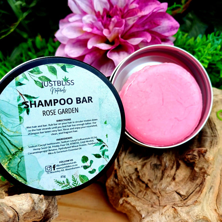 Eco-Friendly Shampoo Bar in Tin – Plant-Based, Travel Ready
