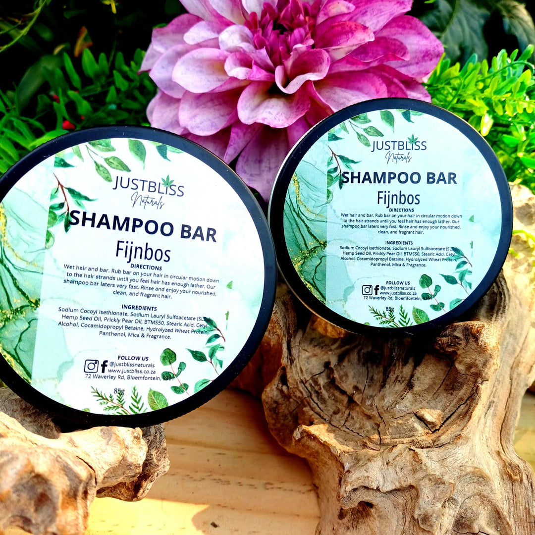 Eco-Friendly Shampoo Bar in Tin – Plant-Based, Travel Ready