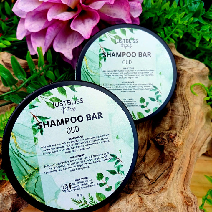 Eco-Friendly Shampoo Bar in Tin – Plant-Based, Travel Ready