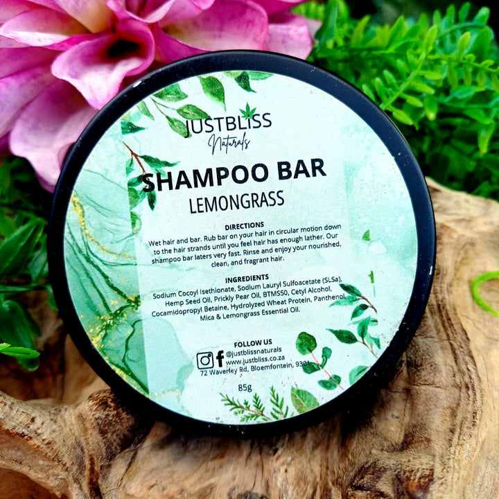 Eco-Friendly Shampoo Bar in Tin – Plant-Based, Travel Ready