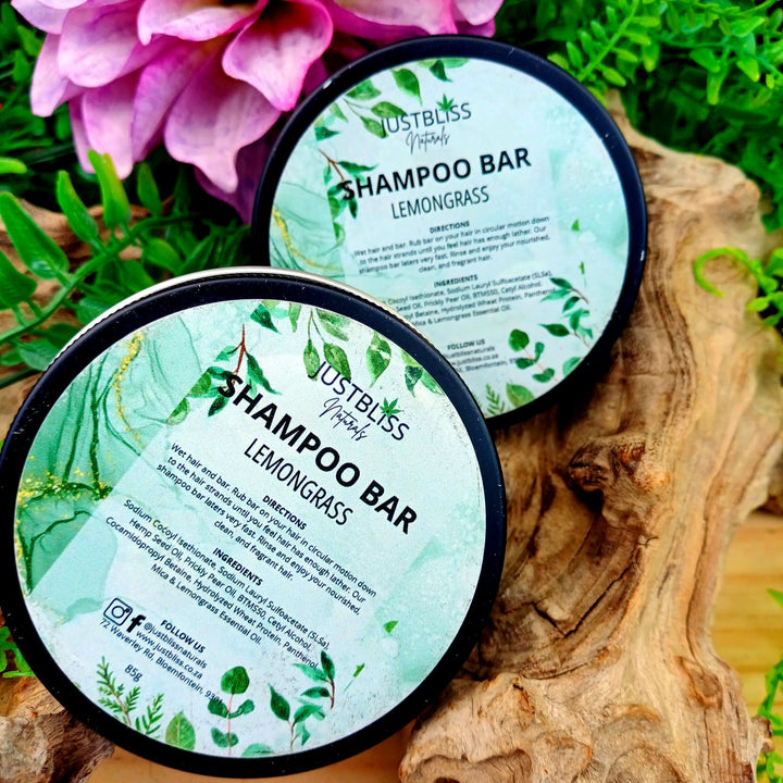 Eco-Friendly Shampoo Bar in Tin – Plant-Based, Travel Ready