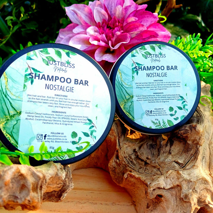 Eco-Friendly Shampoo Bar in Tin – Plant-Based, Travel Ready