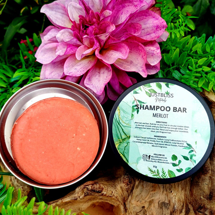 Eco-Friendly Shampoo Bar in Tin – Plant-Based, Travel Ready