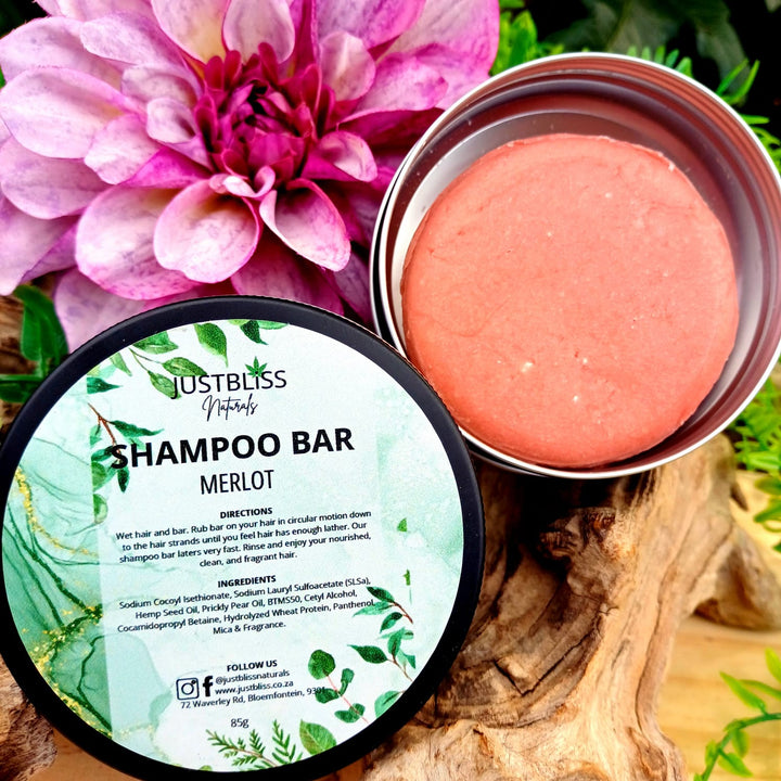 Eco-Friendly Shampoo Bar in Tin – Plant-Based, Travel Ready