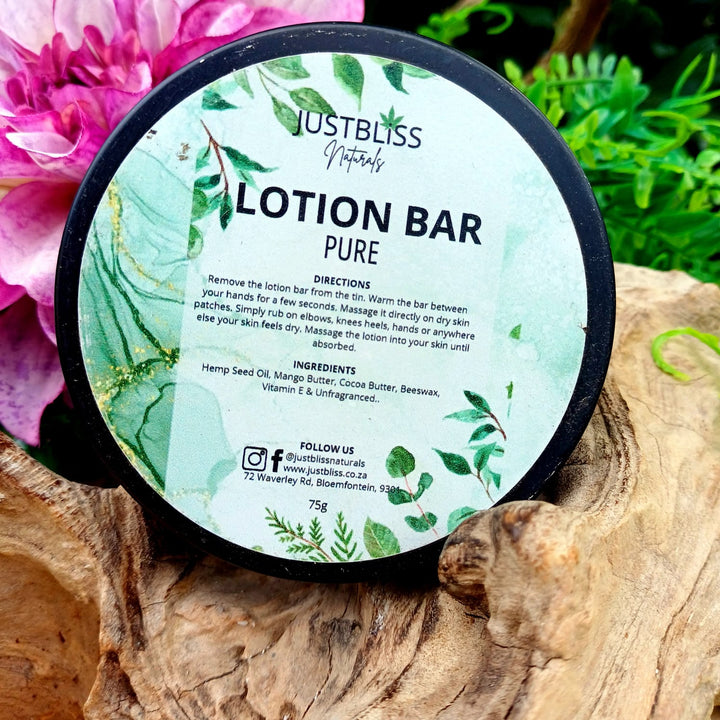 Moisturizing Lotion Bar – Nourishing Solid Balm for Dry Skin | JUSTBLiSS