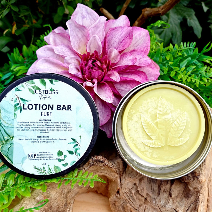 Moisturizing Lotion Bar – Nourishing Solid Balm for Dry Skin | JUSTBLiSS