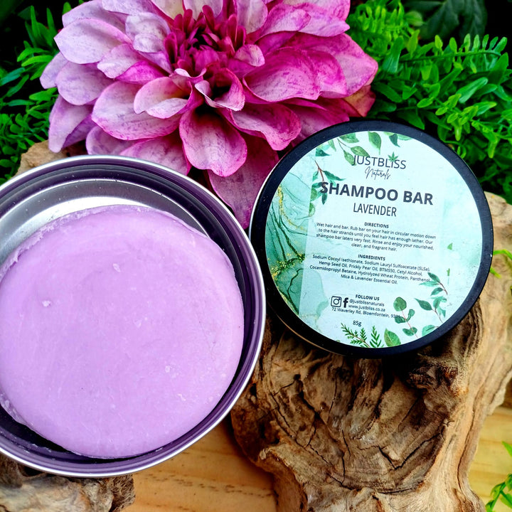 Eco-Friendly Shampoo Bar in Tin – Plant-Based, Travel Ready