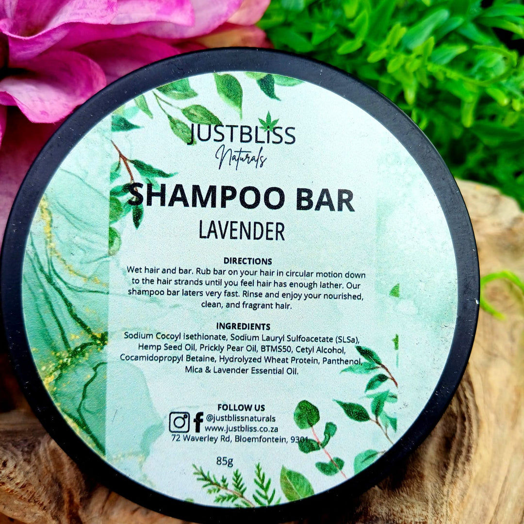 Eco-Friendly Shampoo Bar in Tin – Plant-Based, Travel Ready