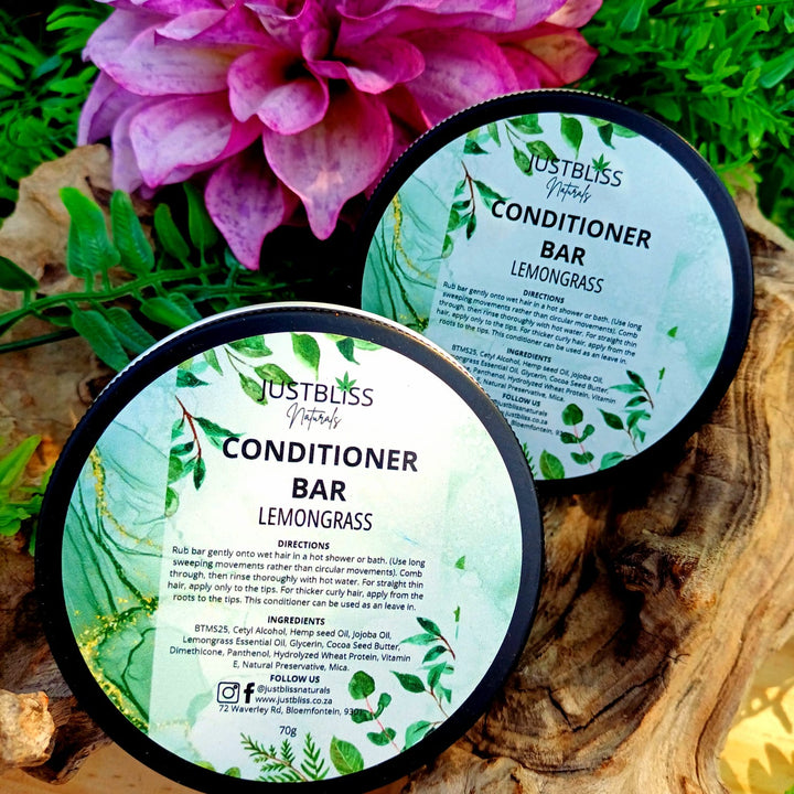 Nourishing Hair Conditioner Bar in Tin – Zero Waste, Plant-Based Care