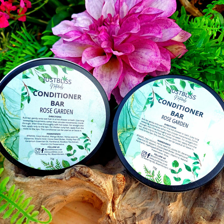 Nourishing Hair Conditioner Bar in Tin – Zero Waste, Plant-Based Care