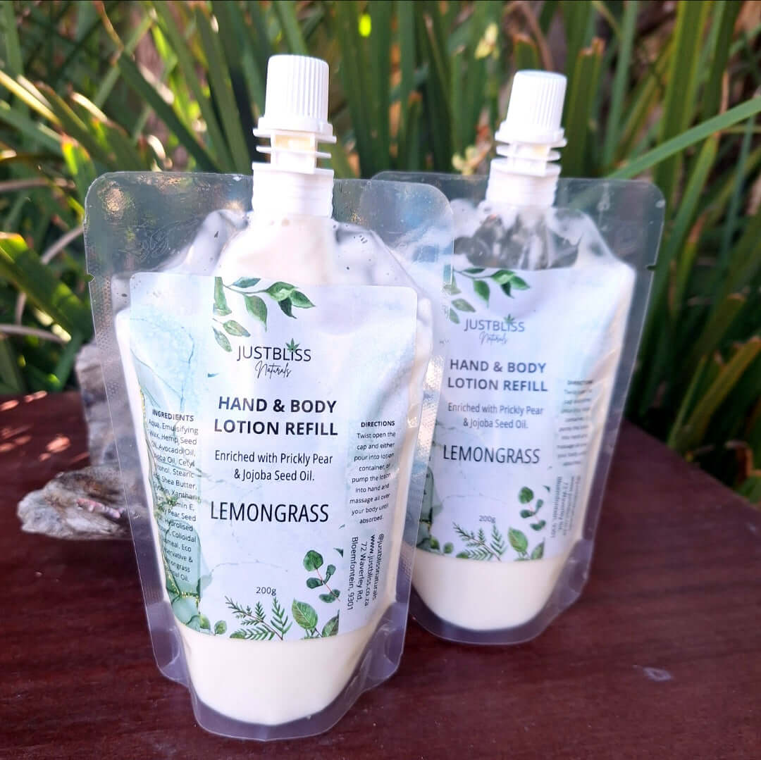 HAND & BODY: Lotion Refill (200g) - JUSTBLiSS Naturals