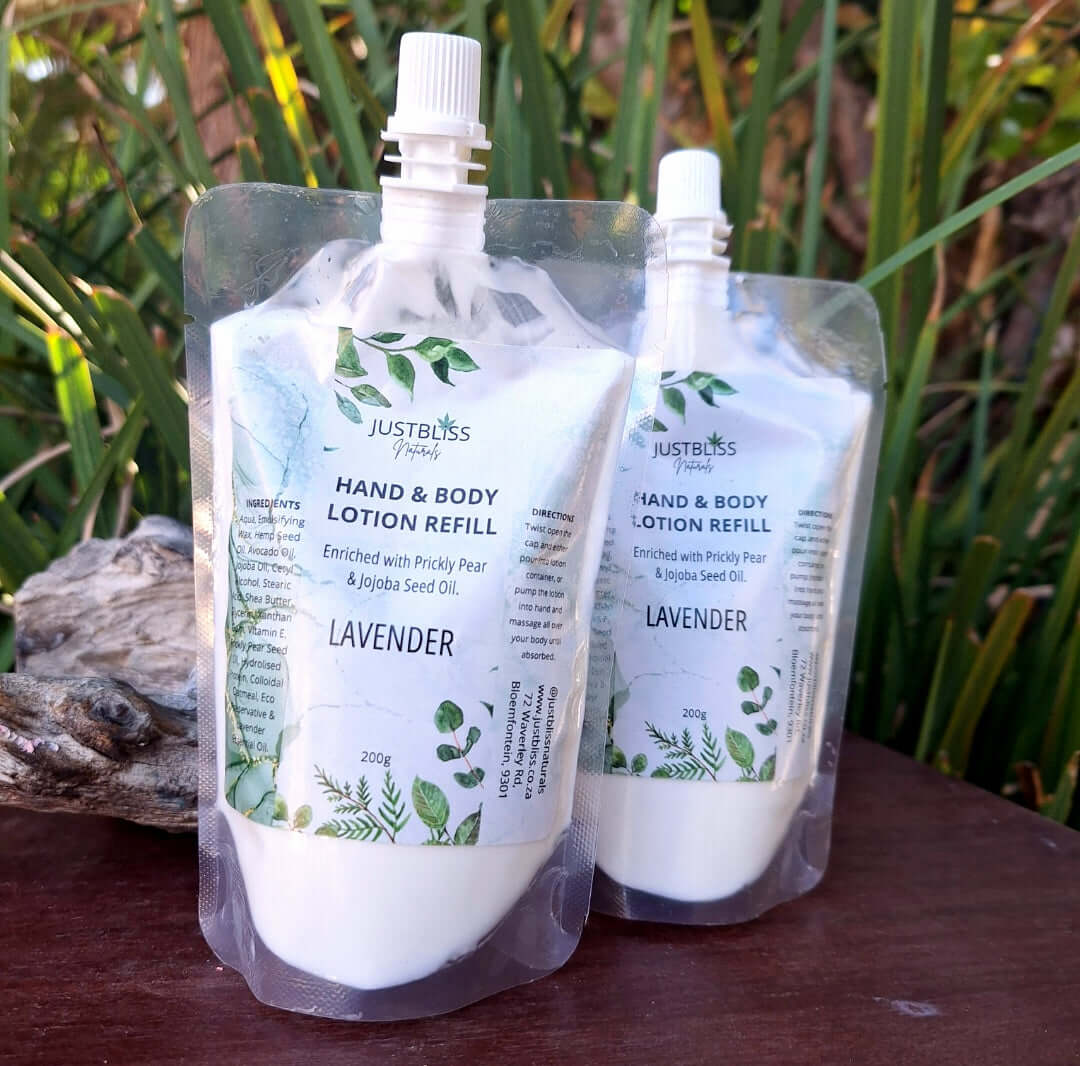 HAND & BODY: Lotion Refill (200g) - JUSTBLiSS Naturals