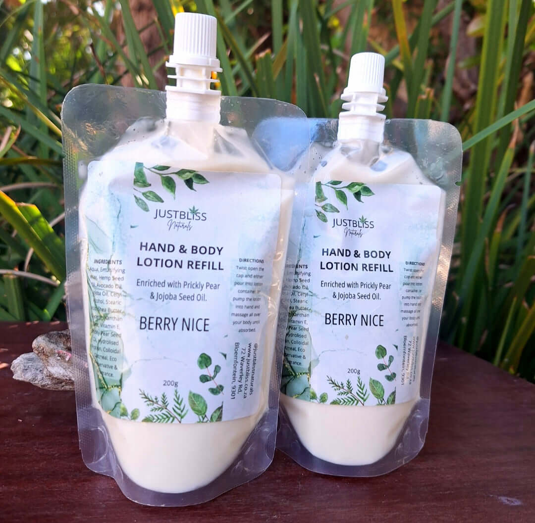 HAND & BODY: Lotion Refill (200g) - JUSTBLiSS Naturals