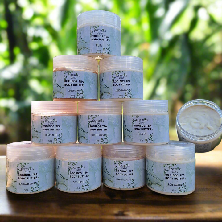 Rooibos Tea Body Butter – Deep Hydration & Antioxidant Care (Various Scents)