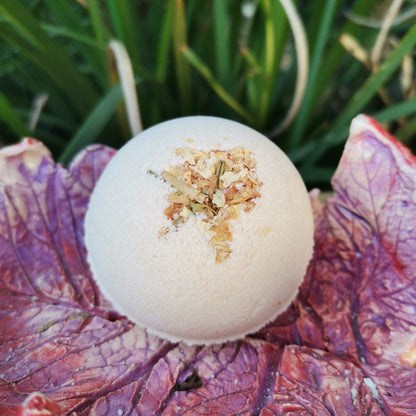 BATH BOMB: Vanilla & Jasmine - JUSTBLiSS Naturals