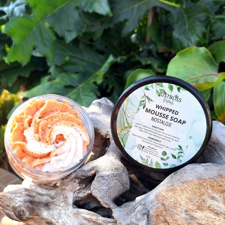 BATH & SHOWER MOUSSE: (Various Scents) JUSTBLiSS Naturals