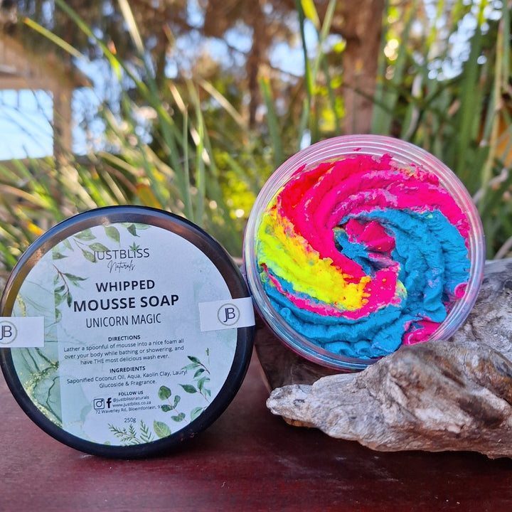 BATH & SHOWER MOUSSE: (Various Scents) JUSTBLiSS Naturals