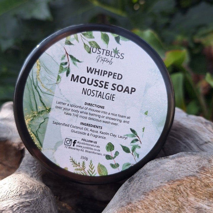 BATH & SHOWER MOUSSE: (Various Scents) JUSTBLiSS Naturals