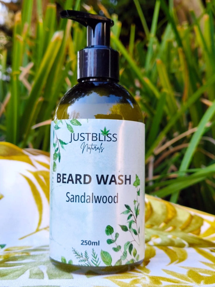 BEARD CARE: Beard Wash (Various Scents) JUSTBLiSS Naturals