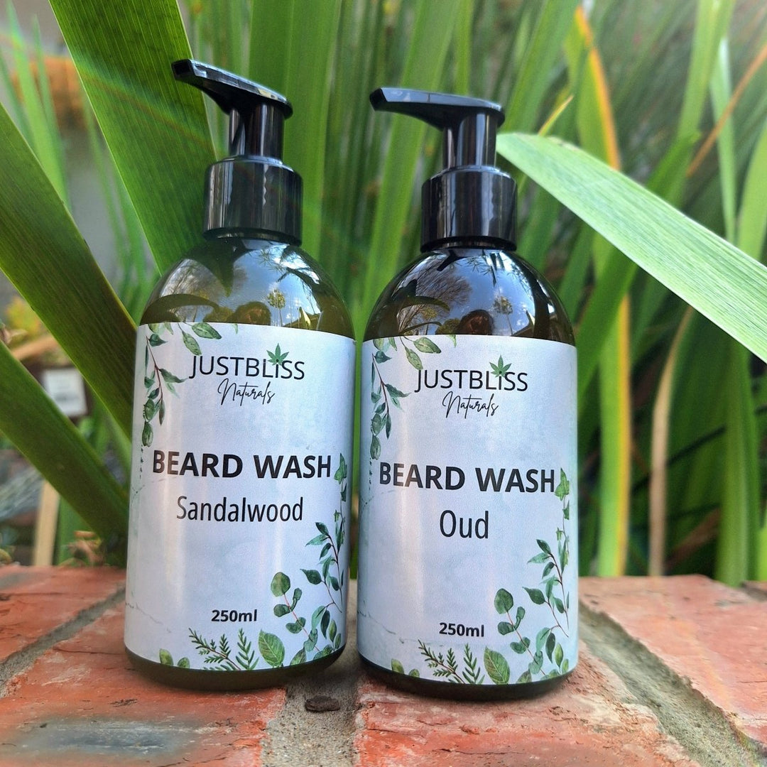 BEARD CARE: Beard Wash (Various Scents) JUSTBLiSS Naturals