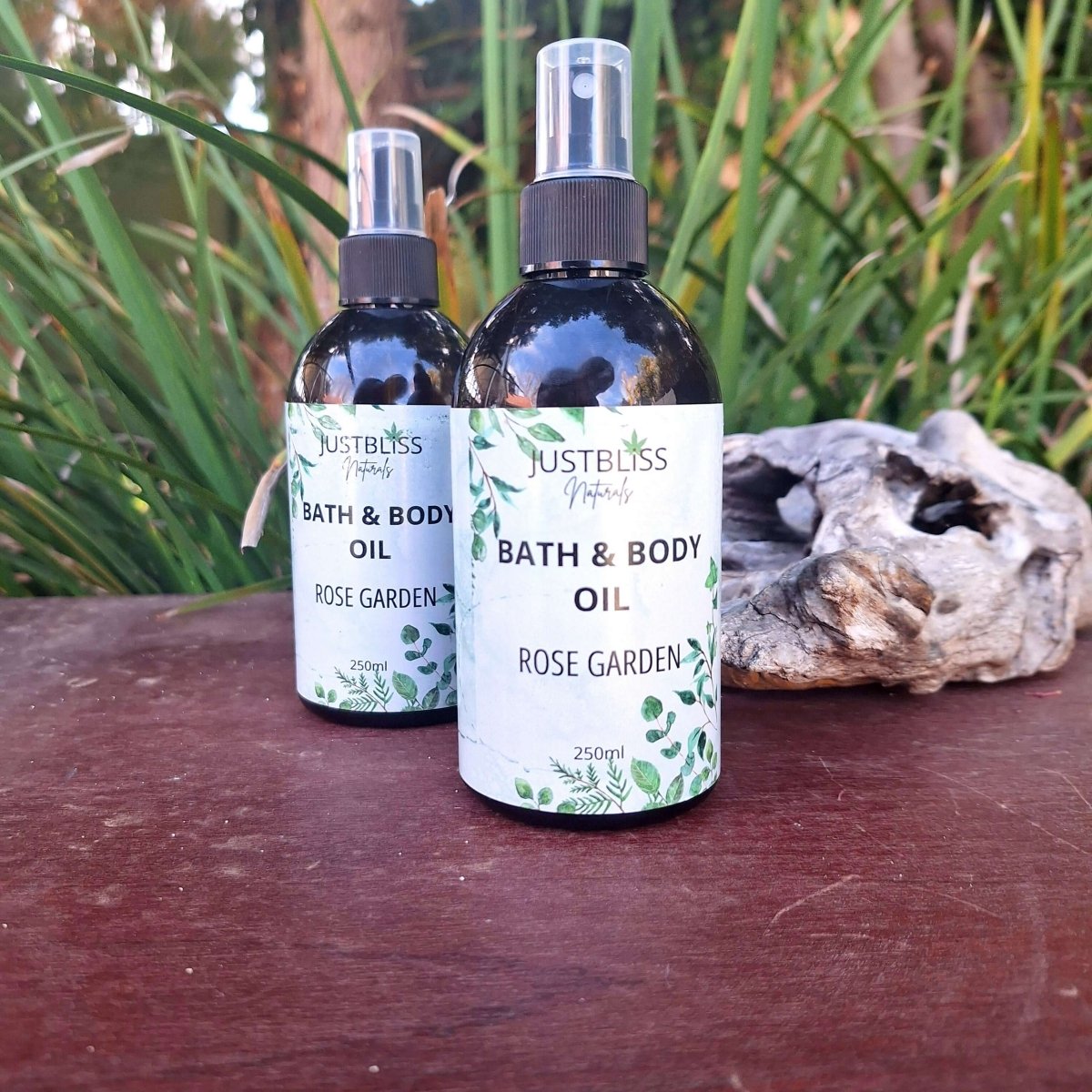 BODY OIL: Rose Garden (Geranium) - JUSTBLiSS Naturals