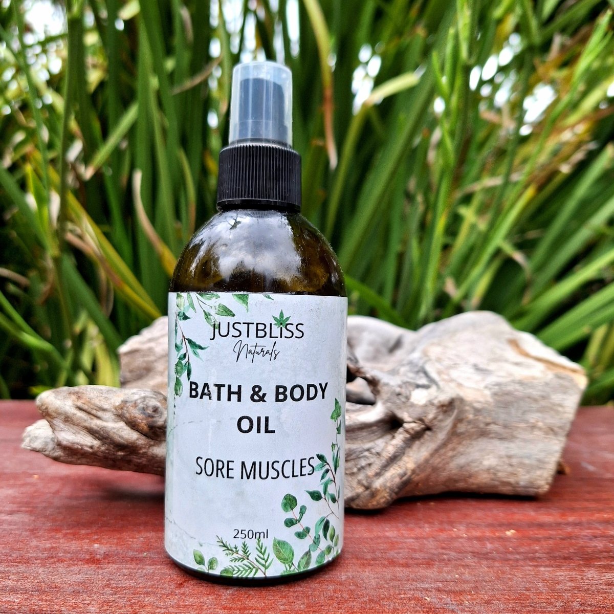 BODY OIL: Sore Muscles - JUSTBLiSS Naturals