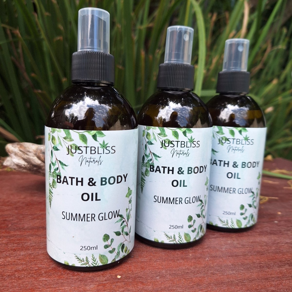 BODY OIL: Summer Glow - JUSTBLiSS Naturals