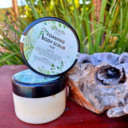 BODY SCRUB: Pure (250g) - JUSTBLiSS Naturals