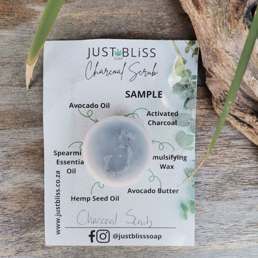 BODY SCRUB: Sample - 10ml - JUSTBLiSS Naturals