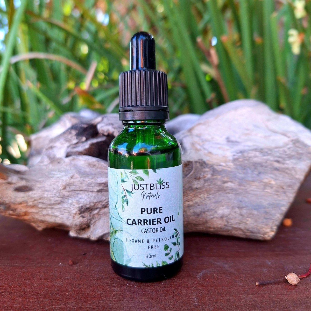 CARRIER OIL: Castor Oil (30ml) - JUSTBLiSS Naturals